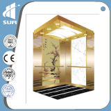 with Handrail Mirror Stainless Steel Passenger Elevator