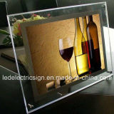 Ultra Slim LED Crystal Mirror Light Box