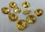 Round Shaped Fancy Stone for Crystal Jewelry Accessories