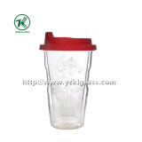 Double Wall Water Glass Bottle (9*6*14 335ml)