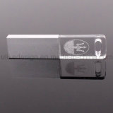 Mini 3D Logo Crystal USB Flash Drive for Promotion (UL-C013)