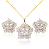 Stylish Brazilian Gold Plated Jewelry Set