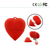 Lovely Red Heart Model USB 2.0 Memory Stick Flash Pen Drive