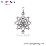 31668 Fashion Cool CZ Cross Sword-Shaped Stainless Steel Jewelry Pendant