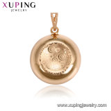 32365 Xuping Fashion Luxury Oval Crystal Zircon Jewelry Necklace Pendant with Gold-Plated