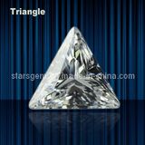 Brilliant Cut Triangle Shape Cubic Zirconia Gemstone