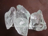 Decorative White Clear Glass Rocks for Garden