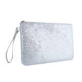 Promotional Shining Cotton Fabric Lady Clutch Bags