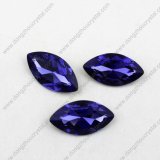 Precious China Crystal Stone Navette Shape Amethyst Crystal Beads