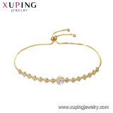 75334 Fashion Cool 24K Gold Plated Jewelry Men Bracelet in Metal Alloy