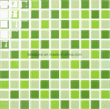 Green 4mm Glass Crystal Mosaic for Interior Kitchen Design