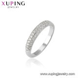 11339 Fashion Cool Cubic Zirconia Stainless Steel Jewelry Finger Ring