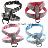 New Unique-Design Crystal Bling Dog Lead Reshinestone Pet Harness