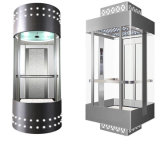 Observation Panoramic Glass Elevator Lift with Machine Room of Japan Technology, Elevator Manufacture Price