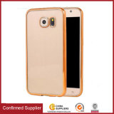 Ultrathin Clear Crystal TPU Mobile Case Electroplating Transparent TPU Cover