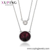 43797 Xuping Wholesale Crystals From Swarovski Diamond Necklace Jewelry