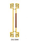 Stainless Steel Gold Color Glass Door Handle Dg-3044