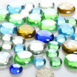 Crystal Stone Glass Beads Marble