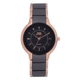 Fashion Ceramic Watch, Quartz, Slim Case Couple Watch, Sapphire Crystal