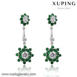 24935 Fashion Luxury Flower Zircon Jewelry Earring for Wedding or Party