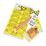 OEM Label Factory Full Color Printing Warning Label/Arrow Label/Security Seal Sticker