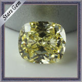 Olive Yellow Synthetic Stone Jewelry Beads Cubic Zirconia