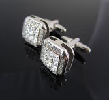 Fashion Luxury Jewelry Crystal Cufflinks