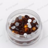 Top Quality DMC Non Hot Fix Rhinestone for Nail Art Flat Back Silver Foil Crystal