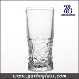 11oz Flower Design Engraved Glass Drinking Tumbler (GB040111G)