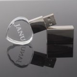 Heart Shape Crystal USB with USB2.0&USB3.0 for 4GB 8GB 16GB 32GB 64GB