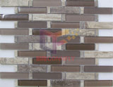 Wall and Floor Decoration Mosaic Made by Glass and Travertine (CFS706)