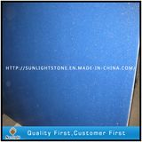 Artificial Solid Surface Blue Colors Quartz for Flooring, Countertops