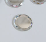 Round Clear Flat Back Stones