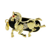 Crystal Necklace Horse 2GB USB Micro Flash Drive U Disk