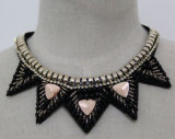 Lady Fashion Charm Crystal Chunky Choker Necklace Collar (JE0100)