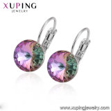 28457 Fashion Charm Colorful Crystals From Swarovski Jewelry Earring Huggies