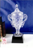 Large Bowl of Crystal Trophy Crystal Cup