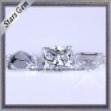 Synthetic Gemstones Baguette 12X10mm White Cubic Zirconia