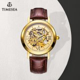 Fashion High Quality Designer Custom Logo Brand Skeleton Watch72105