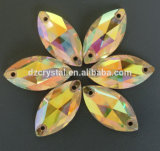 Crystal Navette Sew on Garment Stones Beads (DZ-3066)