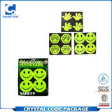 Favorable Price Glow in The Dark Sticker Label