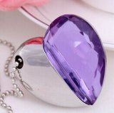 Beautiful Heart Shape for Crystal USB Flash Drive