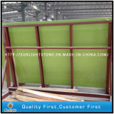 Artificial Apple Green Quartz Stone/Quartz for Kitchen Countertop