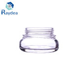 50ml Cream Glass Bottle with Screw Cap