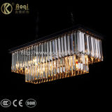 Modern Design Rectangle Crystal Pendant Light