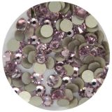 Light Amethyst Flat Back Crystal Rhinestones 2.4mm Ss8 No Hotfix