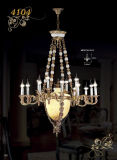 Graceful European Marble Brass Hanging Lighting (MD4104-16+2)