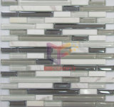 Rainbow Irregular Size Marble Mix Crystal Mosaic Tile (CFS546)