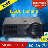 A4 Size Mini LCD LED Projector (X300)