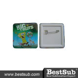 Bestsub Personalized Promotional 35mm Square Button Badge (XK35)